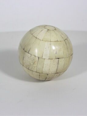 Vintage Decorative Bone Ball Sphere